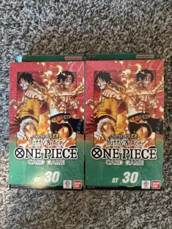 Two - One Piece: Luffy & Ace (ST-30) Starter Decks EX **Chance** At GOD Deck - Image 1