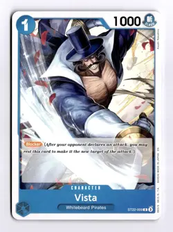 Vista ST22-009 x4 Common ST22: Ace & Newgate One Piece Near Mint play set - Image 1