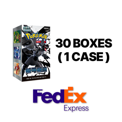 [FEDEX] Korean Pokemon Black Bolt SEALED 30 Booster Boxes (1CASE) - Image 1