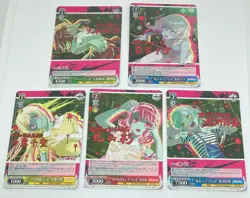 Weiss Schwarz Bang Dream Pastel Palettes x Zombieland Saga Promo Card Set of 5 - Image 1