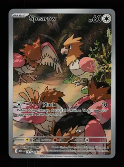 Spearow 151/132 Holo Illustration Rare Mega Evolution Pokemon Cards - Image 1