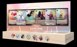 Disney Lorcana Curator Collection 6-Card Promo Princess Set - Image 1