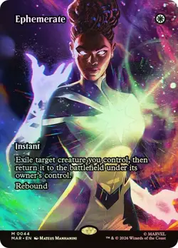 Ephemerate Foil Borderless Marvel Super Heroes NM MTG - Image 1