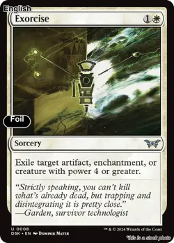 MTG Exorcise [DSK - 8] LP Foil - Image 1