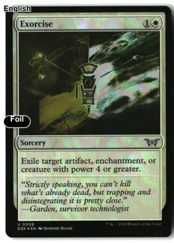 MTG Exorcise [DSK - 8] LP Foil - Image 2