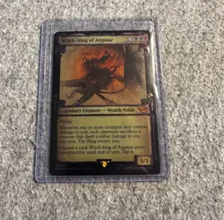 Witch-king of Angmar Silver Scrolls Foil #565 MTG LOTR - Image 1