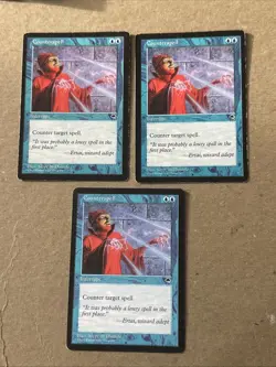 Counterspell X3 Tempest Various Cond See Pics Front Back - Image 1
