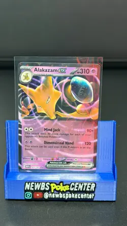Pokemon TCG Alakazam EX Scarlet & Violet-151 065/165 Holo Double Rare - Image 1