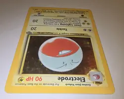 Pokemon TCG Electrode Jungle 2/64 Holo Unlimited Holo Rare - Image 3