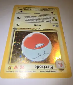 Pokemon TCG Electrode Jungle 2/64 Holo Unlimited Holo Rare - Image 5