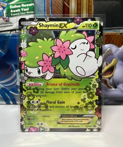The Pokemon Company Shaymin EX XY148 XY Holo Promo ENG HP 110 - Image 1