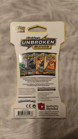 Pokemon TCG Unbroken Bonds Sleeved Booster Pack - Image 4
