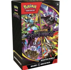 Pokemon TCG: Mega Evolution-Pitch Black Booster Bundle (6 Packs) IN HAND - Image 1