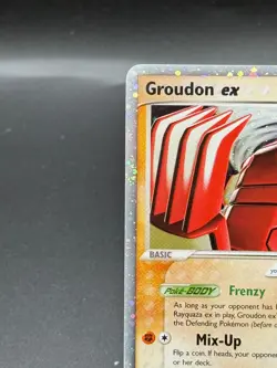 Groudon HOLO PROMO 2006 EX 38 English TCG Pokemon VINTAGE NM TRIPLE SWIRL🌀🌀🌀 - Image 3
