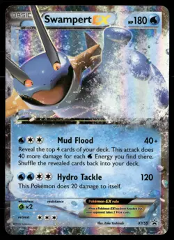 Swampert EX XY55 Holo Promo XY Promo Pokemon LP - Image 1