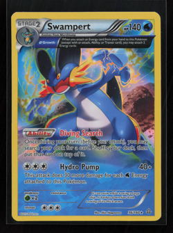 Swampert #36/160 - Primal Clash Holo Rare Pokemon Card - Pokemon TCG - Image 1