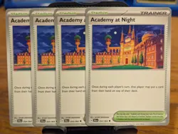 Pokemon TCG Shrouded Fable Academy at Night 054/064 x4 Playset - Image 1