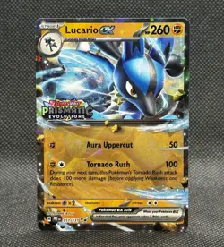 Lucario ex (Prismatic Evolutions Stamp) 051/131 NM/M - Image 1