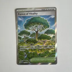 The Pokemon Company Forest of Vitality 213/198 Secret Rare Holo Full Art EN 2021 - Image 1