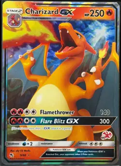 2019 Pokemon Battle Academy Charizard GX #9/68 Charizard Stamped Hidden Fates - Image 1