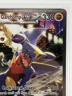 2025 POKEMON DESTINED RIVALS ILLUSTRATION RARE #232 CYNTHIA'S GARCHOMP EX PSA 10 - Image 3