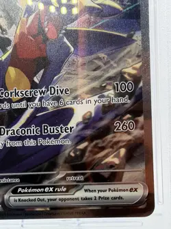 2025 POKEMON DESTINED RIVALS ILLUSTRATION RARE #232 CYNTHIA'S GARCHOMP EX PSA 10 - Image 4