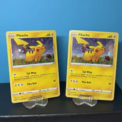 LOT of 4 ⚡ Pikachu SWSH039 NM Sword&Shield Black Star Promo Pokemon TCG - Image 2