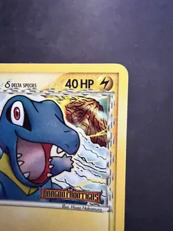 Pokemon TCG Totodile 67/101 Reverse Holo Common 2006 EX Dragon Frontiers - LP - Image 3