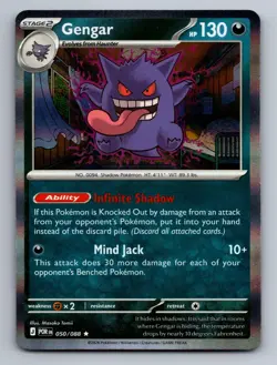 Gengar 050/088 Rare Perfect Order Pokemon Near Mint Holo - Image 1