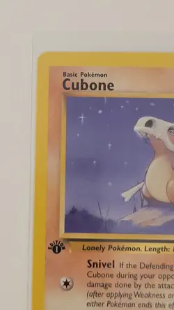 Cubone 50/64 Jungle Set Unlimited Pokemon TCG 1999 NM Condition First Edition - Image 4
