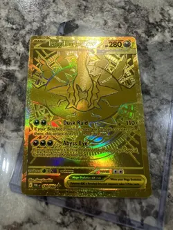 Mega Darkrai EX 120/084 Pokemon Pitch Black Full Art Gold Mega Hyper Rare 2026 - Image 5