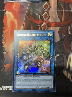 Yugioh! Charmer Quartet in Bloom BLZD-EN050 Ultra Rare 1st Ed - Image 1