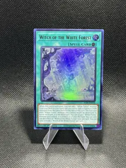 Yugioh TCG! Witch of the White Forest #ALIN-EN058 1st Ed Ultra Rare Yugioh TCG - Image 1