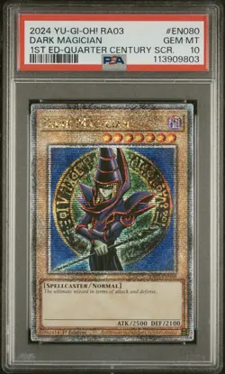 Dark Magician QCR PSA 10 | Yugioh Quarter Century Bonanza - Image 1
