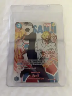 Sanji Round 1 Promo One Piece Card (English) - Image 1