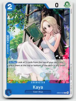 Kaya EB03-023 EB-03 NM One Piece TCG C - Image 1