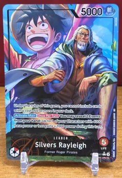 Silvers Rayleigh (Alternate Art) OP12-001 Legacy of the Master NM - Image 1
