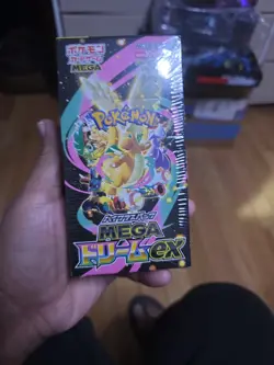 Mega Dream ex M2a Booster Box High Class Pokemon Card Japanese W/Shrink New - Image 1