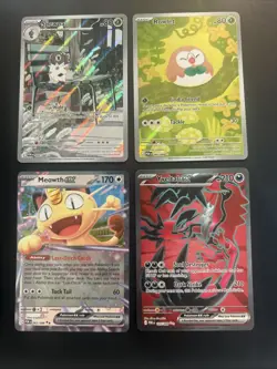 Perfect Order Pokemon Card Lot Spewpa Rowlett Yveltal Ex Meowth Ex NM Condition - Image 1