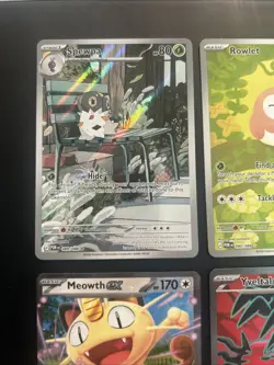 Perfect Order Pokemon Card Lot Spewpa Rowlett Yveltal Ex Meowth Ex NM Condition - Image 2