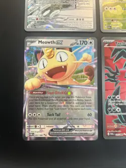 Perfect Order Pokemon Card Lot Spewpa Rowlett Yveltal Ex Meowth Ex NM Condition - Image 4