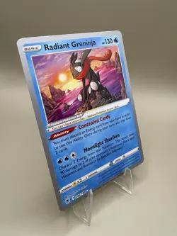 Radiant Greninja 046/189 Tord Reklev World Championships 2023 Pokemon Card NM - Image 2
