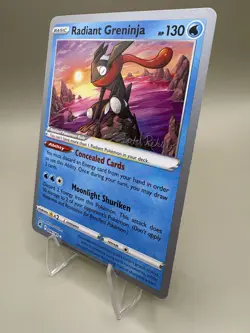 Radiant Greninja 046/189 Tord Reklev World Championships 2023 Pokemon Card NM - Image 3