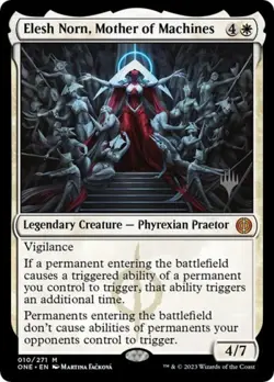 MTG English Elesh Norn, Mother of Machines NM Foil - Image 1