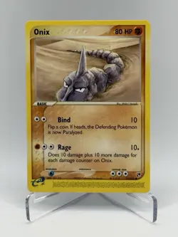 ONIX 71/100 EX Sandstorm Common Pokemon Card NM 1991 - Image 1