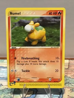 Pokemon TCG Numel EX Dragon Regular Common Card 69/97 - Image 1