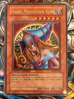 Dark Magician Girl limited Edition RDS-ENSE2 ULTRA RARE YuGiOh Card - Image 1