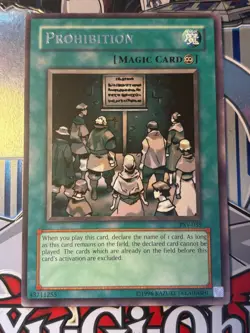 Prohibition PSV-039 YuGiOh Card RARE - Image 1