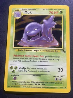 Muk Holo - 13/62 - Fossil - Pokemon Card mp - Image 1