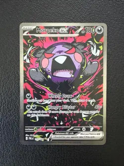 Pokemon Morpeko EX 117/084 ME05: Pitch Black Special Illustration Rare Full Art - Image 1